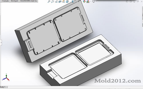 فیلم آموزش طراحی قالب پلاستیک solidworks